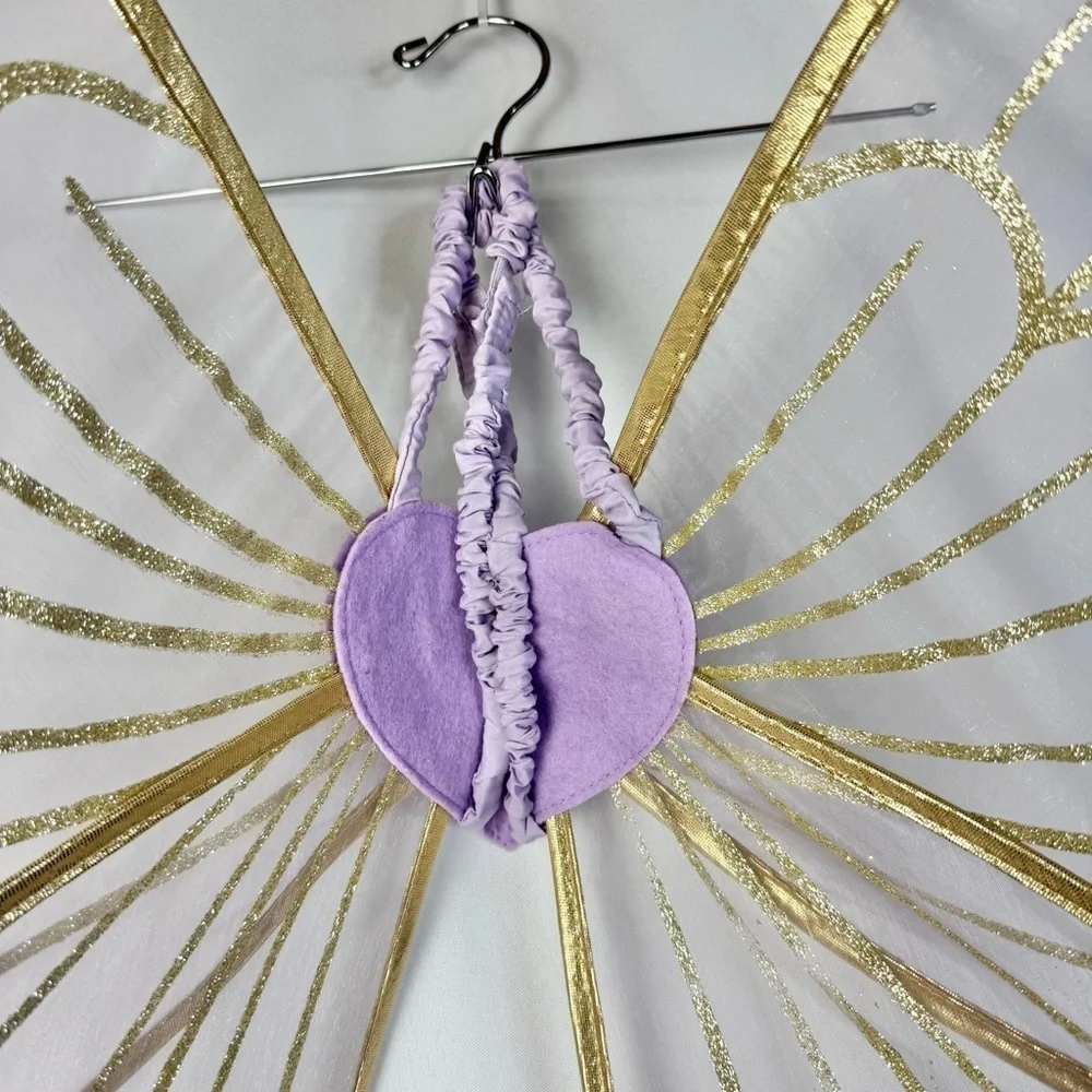 Pottery Barn Kids Lavender Butterfly Fairy Wand Halloween Costume 7-8